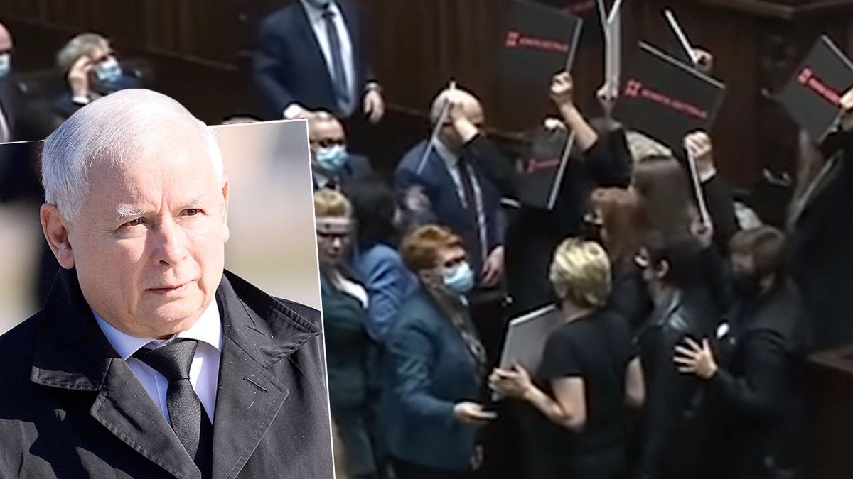 Co Jarosław Kaczyński powiedział do kobiet w sejmie?