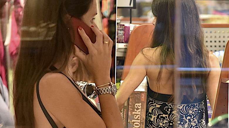 Marta Kaczyńska w ciąży na zakupach