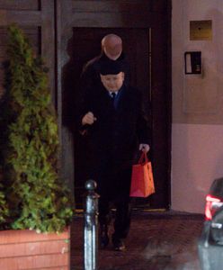 Prezes PiS odwiedził przyjaciółkę. Dostał prezent