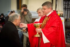 Kaczyński nie może przyjmować Komunii św. Mocne słowa wykładowcy KUL