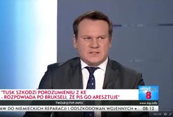 "Gawłowski też się uśmiechał, do czasu". Dominik Tarczyński dał popis w TVP