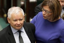 Beata Mazurek ma wiadomość od Jarosława Kaczyńskiego. "W imieniu Pana Prezesa"