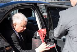 Impreza urodzinowa Antoniego Macierewicza. Przyjechał Jarosław Kaczyński