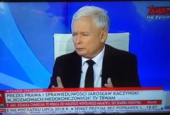 Jarosław Kaczyński w TV Trwam. Wywiad transmitowała TVP Info