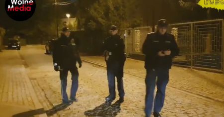 Halloween 2019. Nocne zamieszanie pod domem Jarosława Kaczyńskiego. Jest nagranie