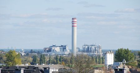 Złe warunki atmosferyczne przyczyną awarii w Elektrociepłowni Pomorzany