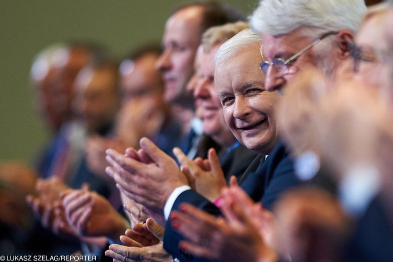 Kaczyński Gdyby wybory do Sejmu odbyły się w czerwcu, PiS, wraz z partiami koalicyjnymi - Solidarną Polską i Porozumieniem, mogłoby liczyć na poparcie 34-proc