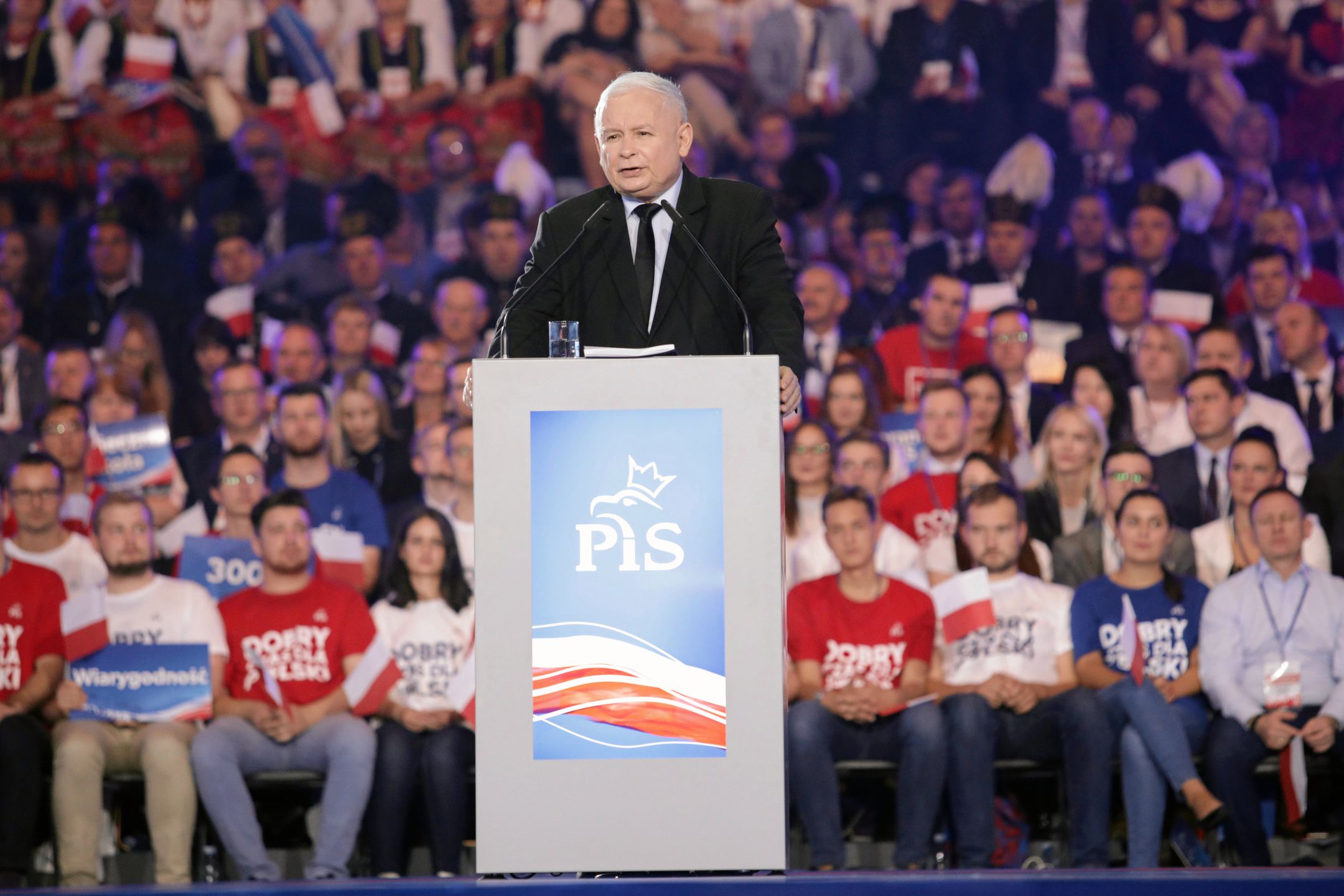Jarosław Kaczyński na konwencji PiS w Lublinie mówił o rodzinie