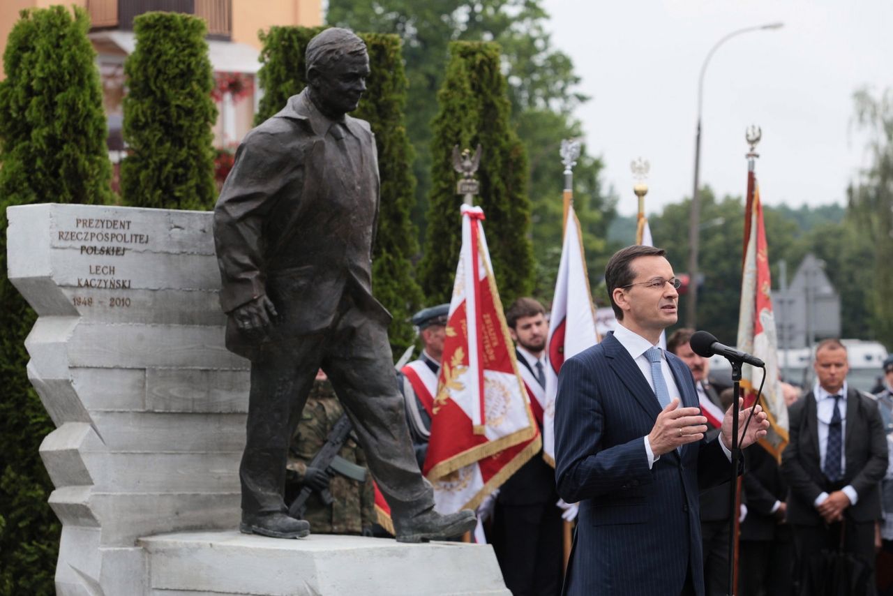 Autor pomnika Lecha Kaczyńskiego: "Chciałem oddać moc i siłę postaci prezydenta"