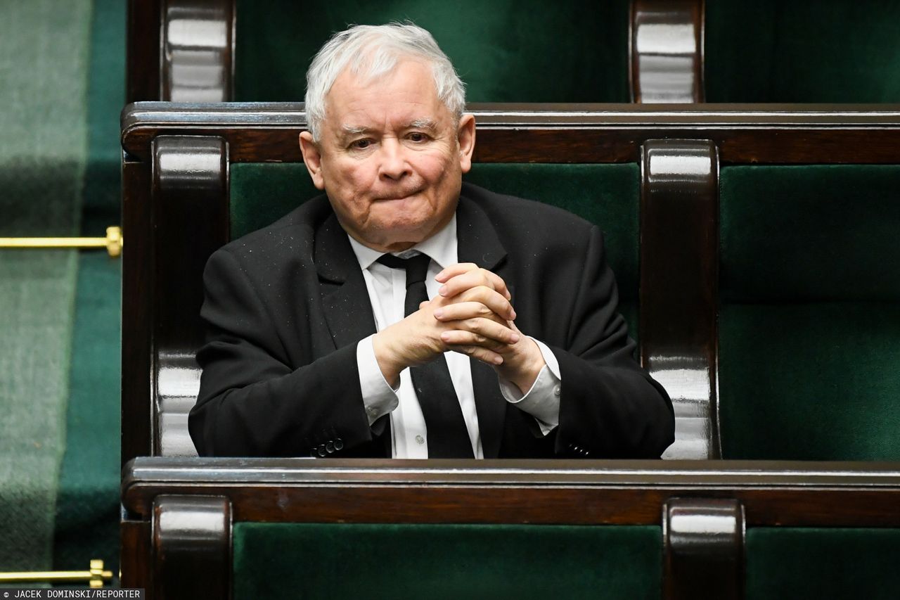 Koronawirus w Polsce. Jarosław Kaczyński o wyborach prezydenckich 10 maja: sytuacja zero-jedynkowa