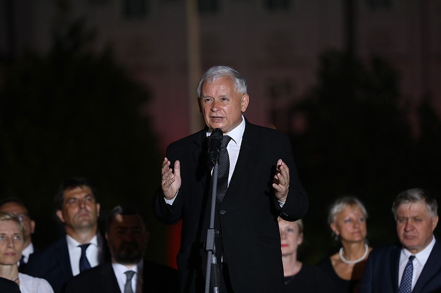 Konflikt między Kaczyńskim i Poroszenką? Przecieki z nieoficjalnego spotkania