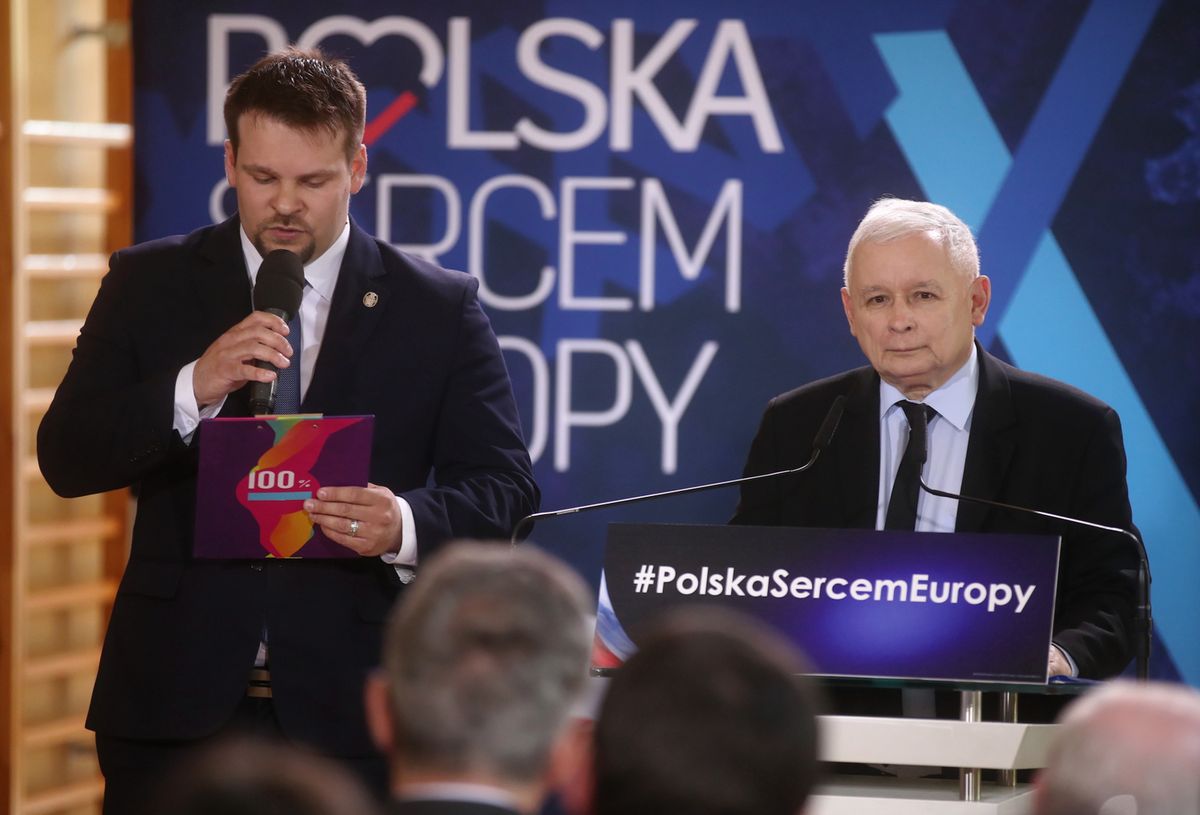 Jarosław Kaczyński przypomina PO "Deklarację Krakowską". Zarzuca politykom Platformy "krzywoprzysięstwo"