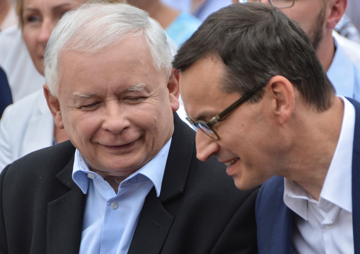 Jarosław Kaczyński: Mateusz Morawiecki pozostanie szefem rządu