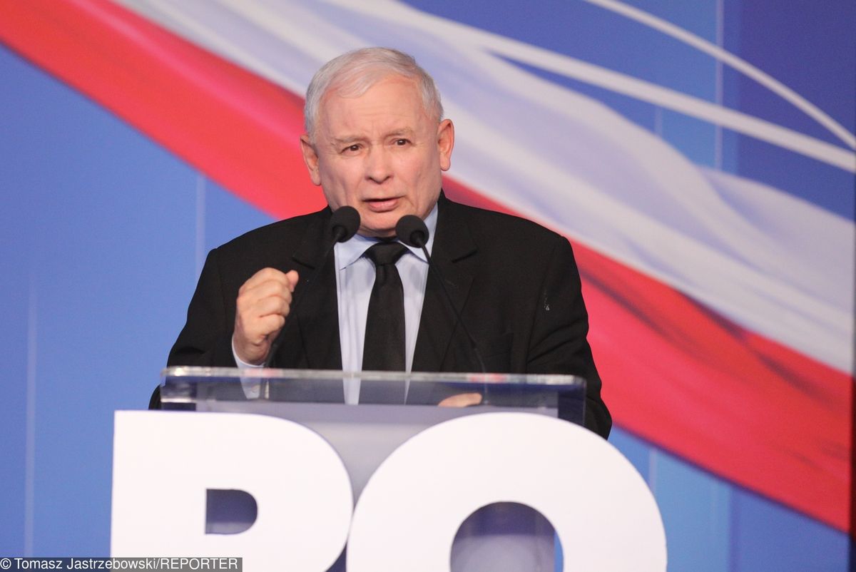Jarosław Kaczyński na konwencji PiS. "Stoimy na straży normalności"