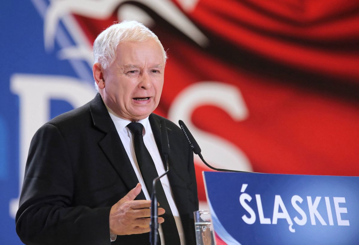 Jarosław Kaczyński odwiedził Katowice. Padły mocne słowa