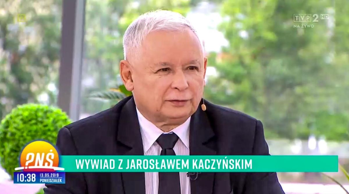 Jarosław Kaczyński w telewizji śniadaniowej