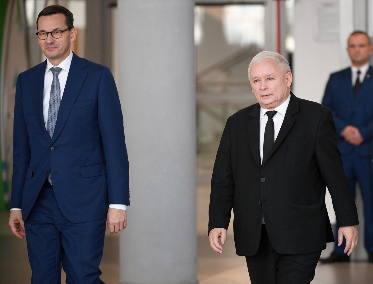 Najważniejsza para w Polsce. "Relacje Kaczyński-Morawiecki nie są stuprocentowo partnerskie"