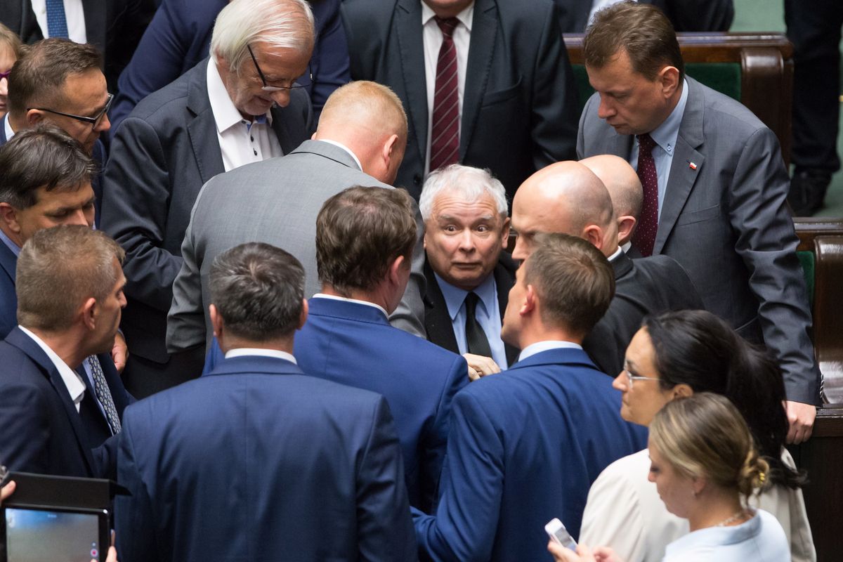 Kaczyński wezwał posła Zembaczyńskiego: "Mówił, że wszyscy politycy PO będą siedzieć"