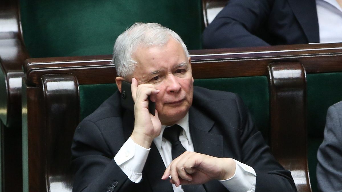 Jarosław Kaczyński rozmawiał o wieżowcach w centrum Warszawy