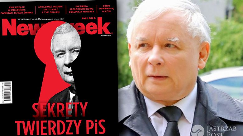Jarosław Kaczyński Newsweek