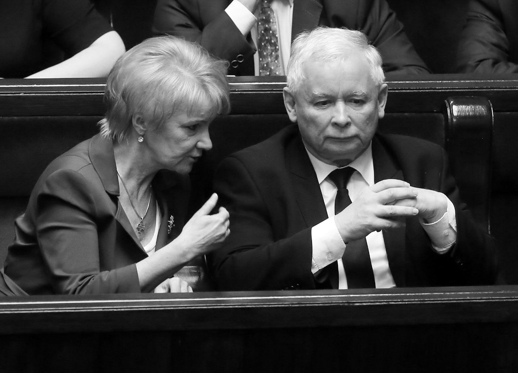 Jolanta Szczypińska pomagała Jarosławowi Kaczyńskiemu przy tworzeniu PC, a później PiS