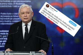 Tusk odpowiada Kaczyńskiemu ws. euro. "Póki co - nie ma tematu"
