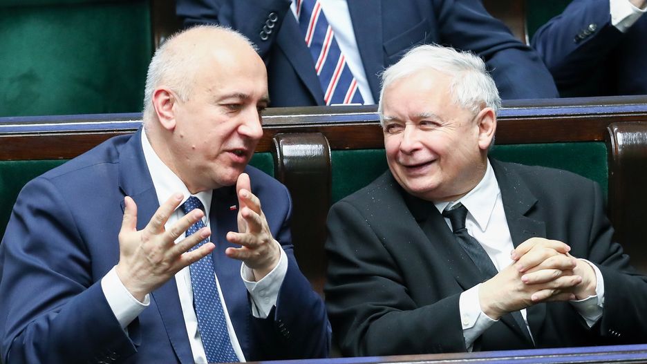 Wybory parlamentarne. Joachim Brudziński, Jarosław Kaczyński