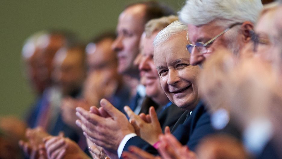 Lider PiS Jarosław Kaczyński.