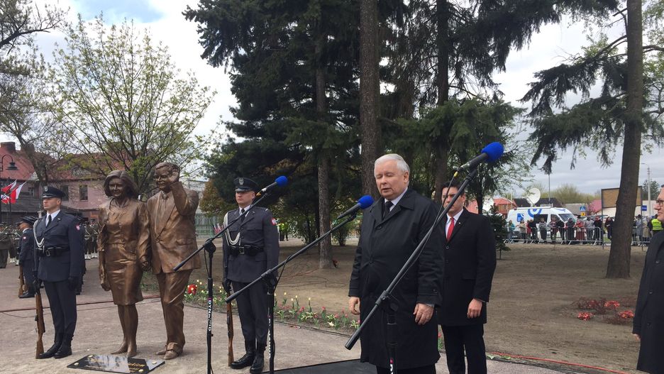 Jarosław Kaczyński w Białej Podlaskiej