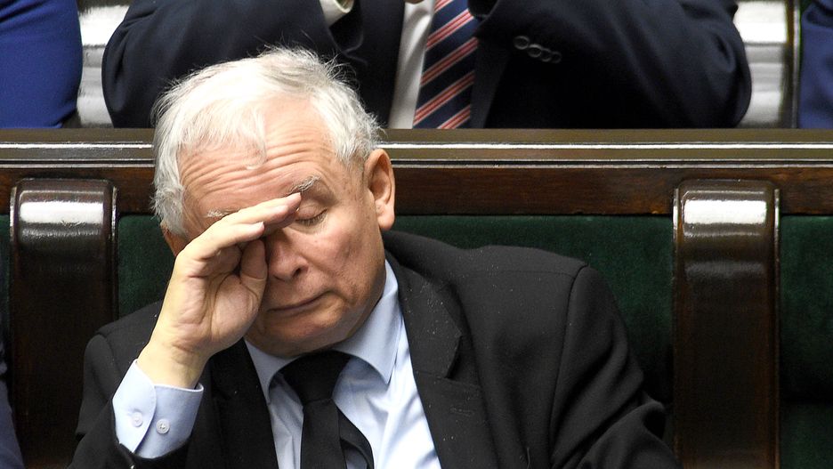 Jarosław Kaczyński wymyślił i wskazał kierunek poszukiwań winnego złego wyniku PiS 