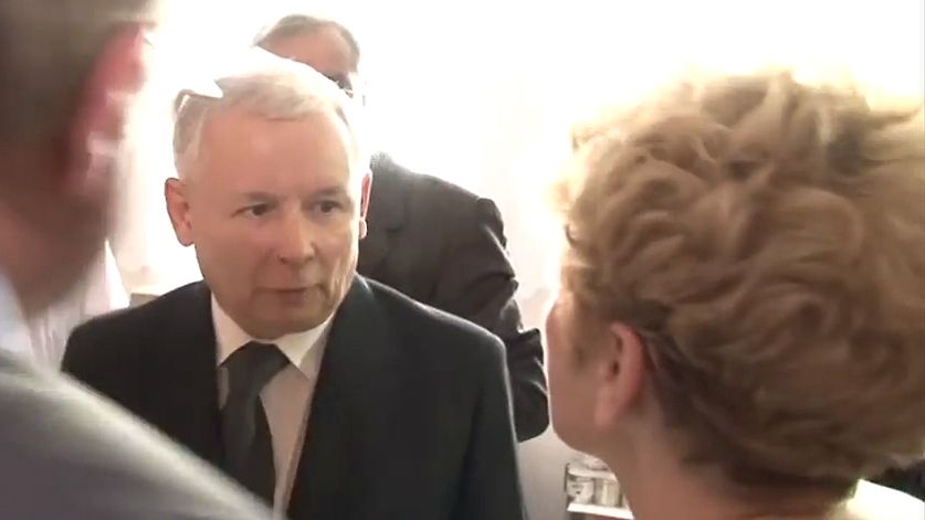 Jarosław Kaczyński i pani Krysia- nagranie z 2011 roku