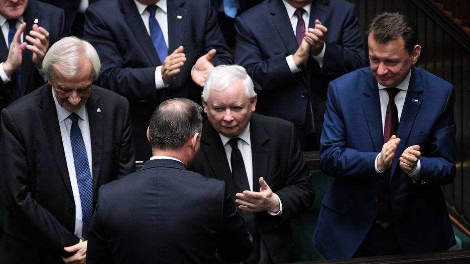 Jarosław Kaczyński w Sejmie