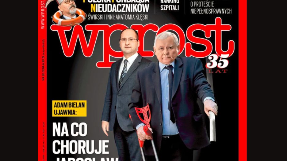 Tygodniki piszą m.in. o zdrowiu Jarosława Kaczyńskiego