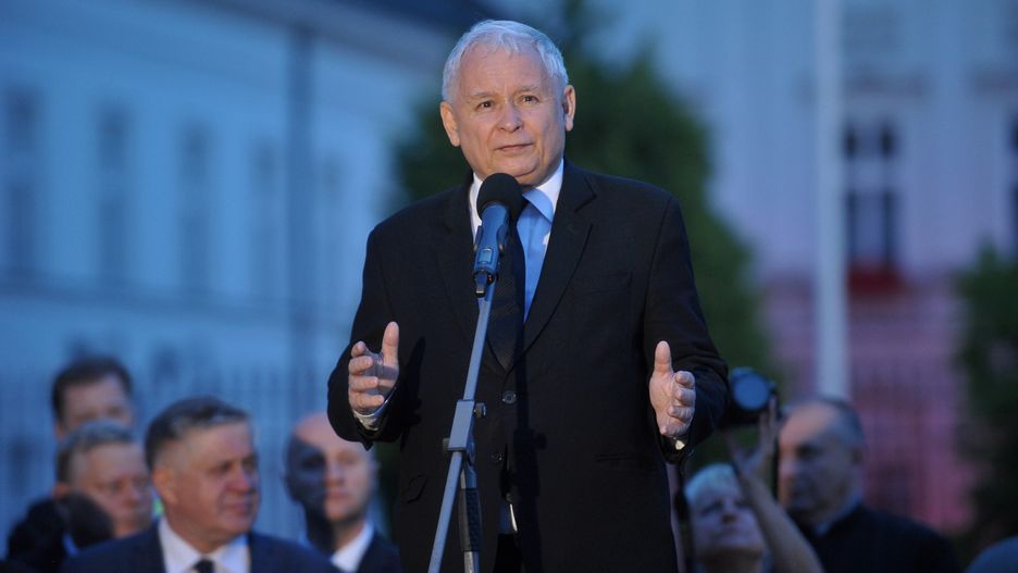 Prezes PiS Jarosław Kaczyński