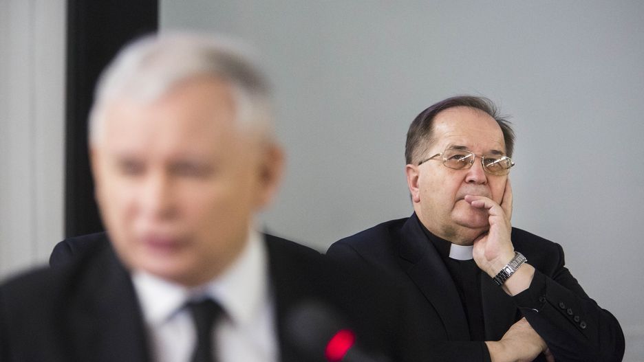Jarosław Kaczyński i o. Tadeusz Rydzyk