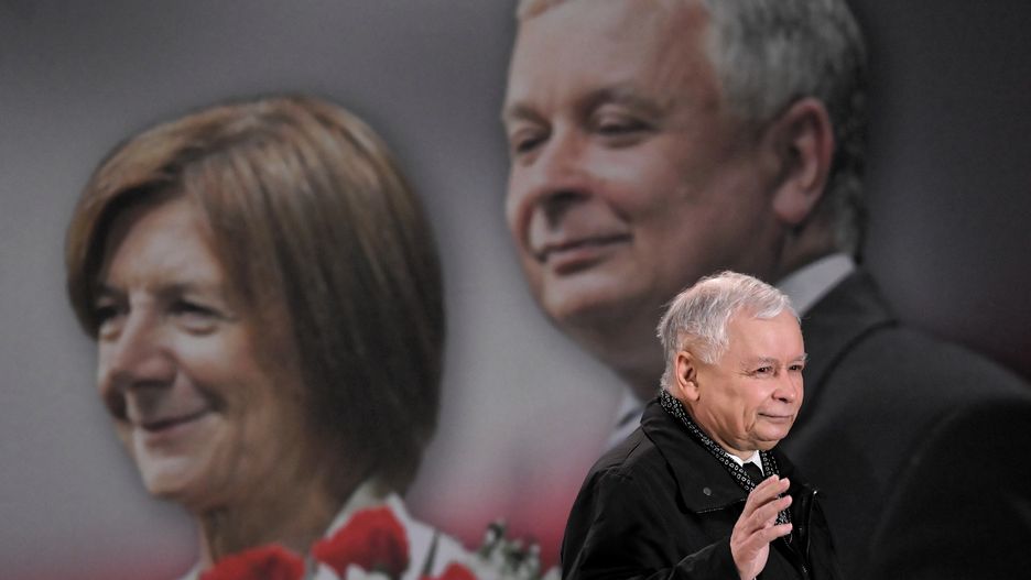 Prezes PiS Jarosław Kaczyński 
