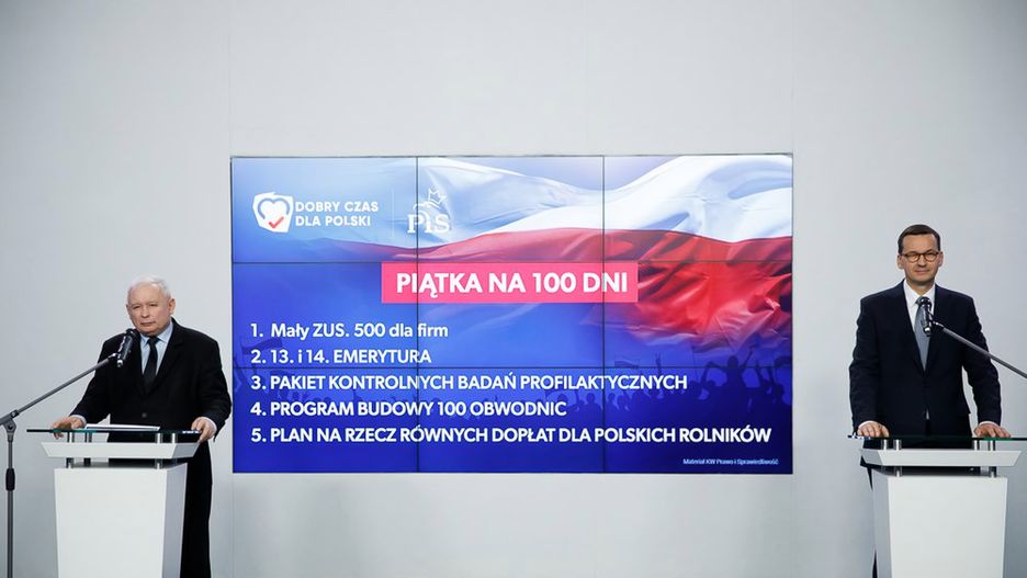 Oświadczenie prezesa PiS Jarosława Kaczyńskiego i premiera Mateusza Morawieckiego.