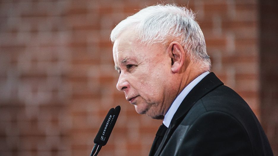Prezes PiS Jarosław Kaczyński