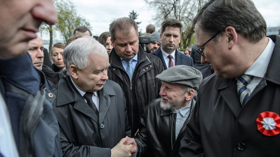 Jarosław Kaczyński w Białej Podlaskiej