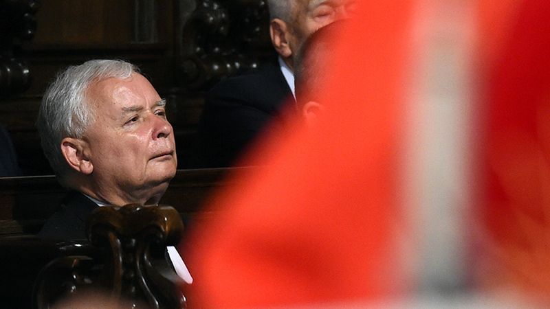 Prezes Prawa i Sprawiedliwości Jarosław Kaczyński