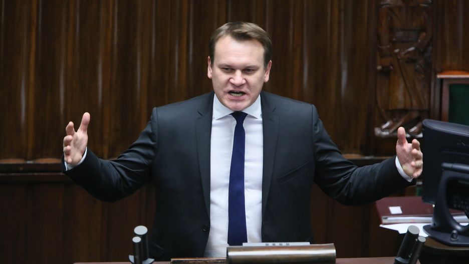 Poseł PiS Dominik Tarczyński