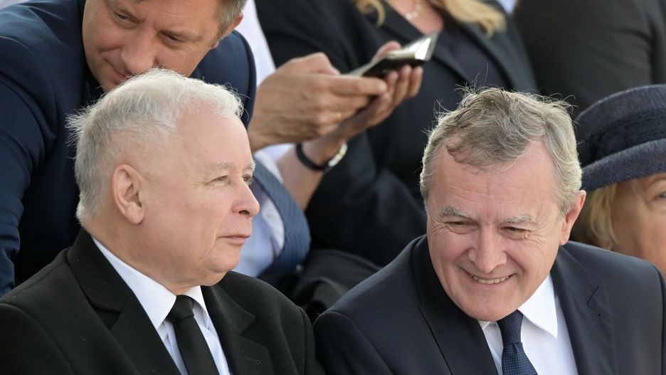 W "saloniku Bieleckiej" stałym bywalcem obok Jarosława Kaczyńskiego jest Piotr Gliński.