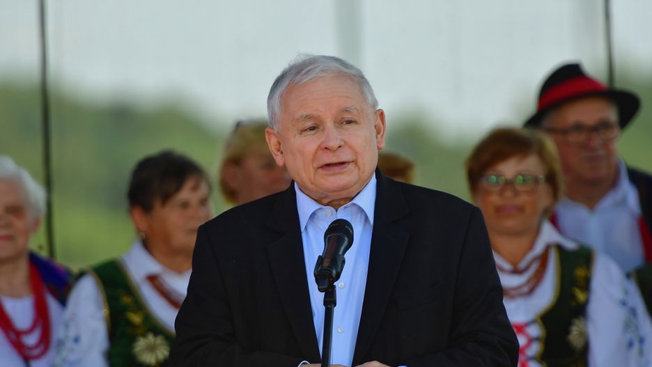 Prezes Jarosław Kaczyński na Pikniku Rodzinnym PiS w Dygowie pod Kołobrzegiem