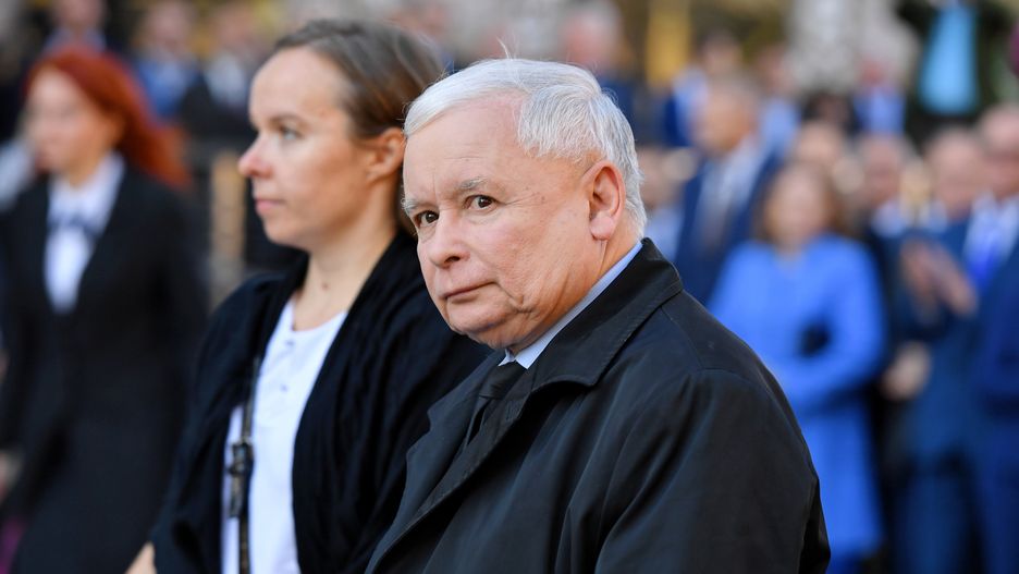 Prezes PiS Jarosław Kaczyński 