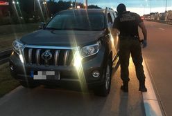 Straż Graniczna odzyskała samochód warty ćwierć miliona złotych. Kierowca próbował uciec