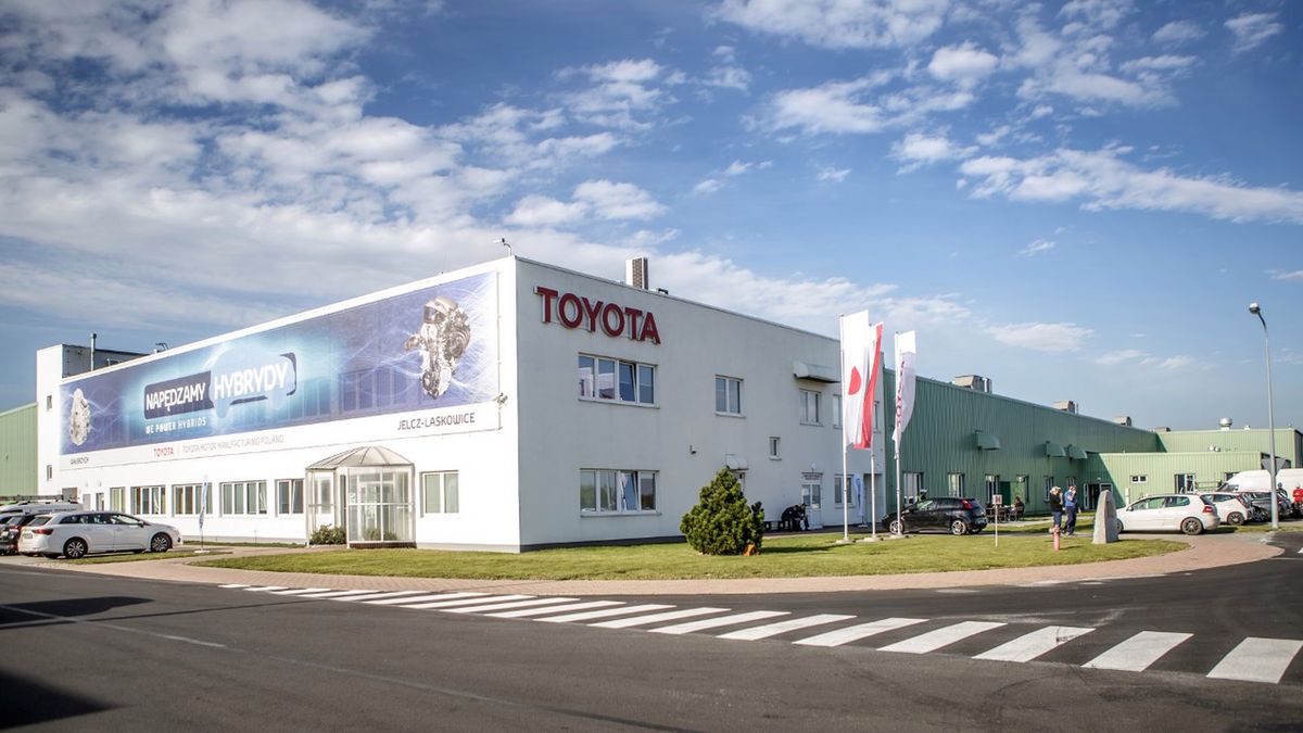 Zakład Toyoty w Jelczu-Laskowicach.