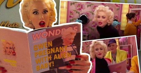 Tego jeszcze na Grammy nie było. Gwen Stefani zaprezentowała teledysk do nowej piosenki... na żywo przed publicznością [WIDEO]