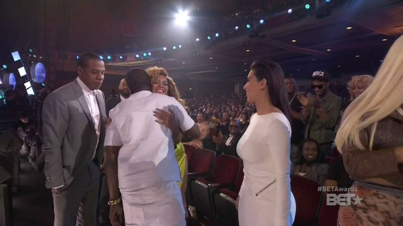 Kim Kardashian i Kanye West, BET Awards