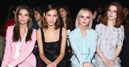 Gwiazdy na New York Fashion Week