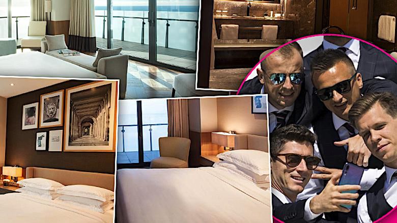 Hotel Hyatt, zdjęcia gdzie śpią piłkarz w Rosji